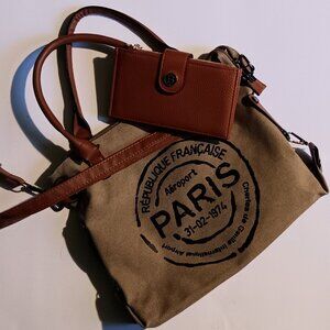 Charlos De Gaulle Airport Totebag with Bostaten wallet